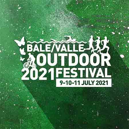 BALE OUTDOOR FESTIVAL logo na zelenoj podlozi